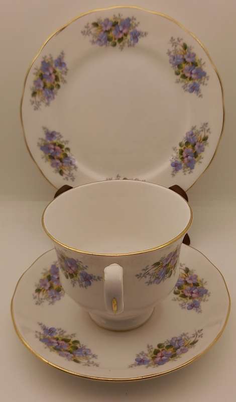 Vintage Queen Anne  Fine Bone China Trio- Ridgway Potteries (5 Available)