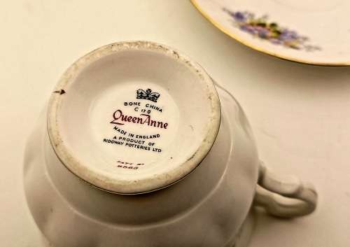 Vintage Queen Anne  Fine Bone China Trio- Ridgway Potteries (5 Available)