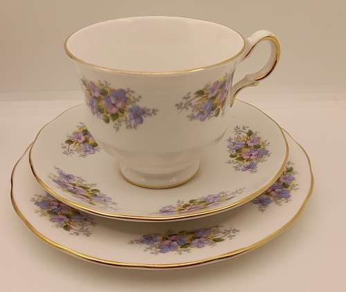 Vintage Queen Anne  Fine Bone China Trio- Ridgway Potteries (5 Available)