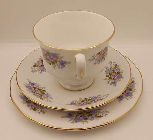 Vintage Queen Anne  Fine Bone China Trio- Ridgway Potteries (5 Available)