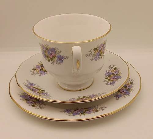 Vintage Queen Anne  Fine Bone China Trio- Ridgway Potteries (5 Available)