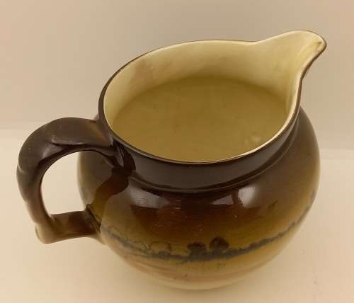 Rare Antique A.J Wilkinson Homeland Series Australia Royal Staffordshire Teapot and Creamer
