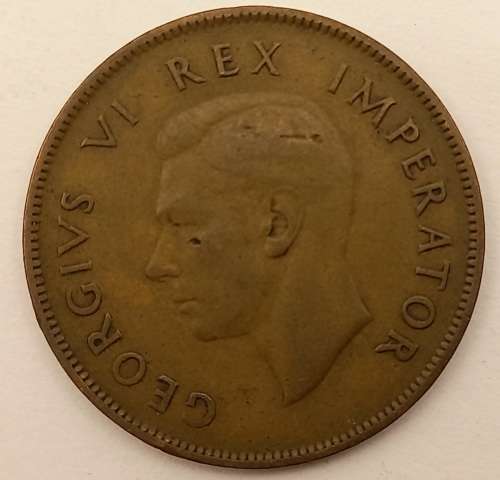 1940 South Africa 1 Penny - George VI SUID AFRIKA - SOUTH AFRICA