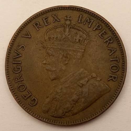 1935 Union of South Africa  1 Penny George V 1D