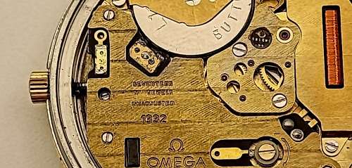 Pre-owned Omega De Ville Quartz Swiss Made Mens watch (Working) original strap