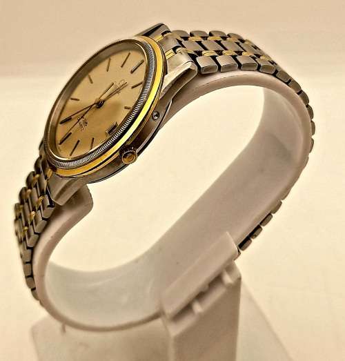 Pre-owned Omega De Ville Quartz Swiss Made Mens watch (Working) original strap