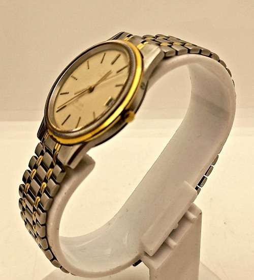 Pre-owned Omega De Ville Quartz Swiss Made Mens watch (Working) original strap