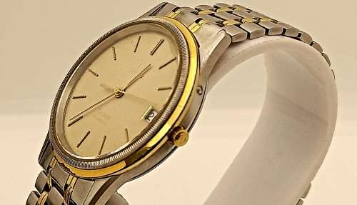 Pre-owned Omega De Ville Quartz Swiss Made Mens watch (Working) original strap