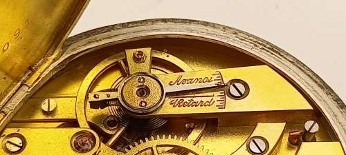 Antique  MK (Michael Kors) Pocket watch not working (for spares) see all photos (lens is loose)