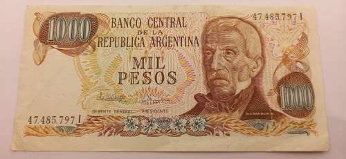 1976-1983   Argentina 1000 Pesos
