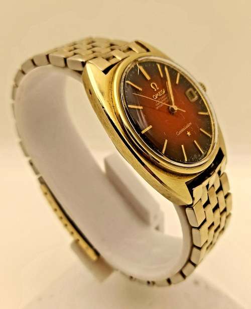 Pre-owned Vintage OMEGA Constellation Automatic Chronometer watch -in box -Working -Glass scratched