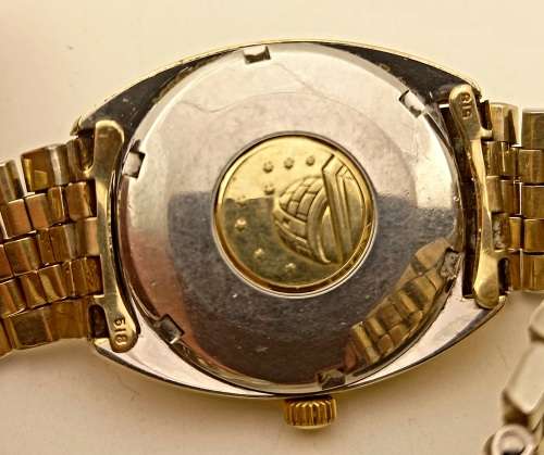 Pre-owned Vintage OMEGA Constellation Automatic Chronometer watch -in box -Working -Glass scratched