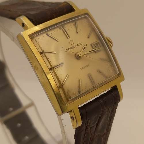 Pre-owned Vintage Eterna-Matic SAHIDA Swiss Mechanical watch working-