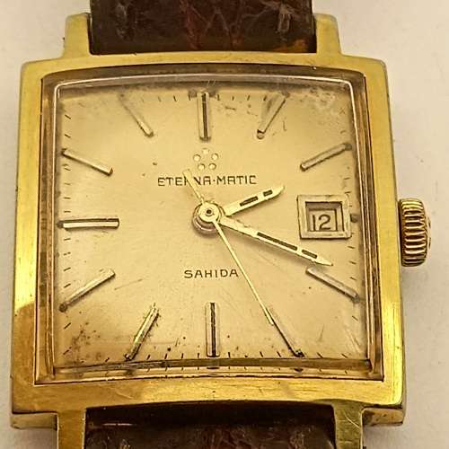 Pre-owned Vintage Eterna-Matic SAHIDA Swiss Mechanical watch working-