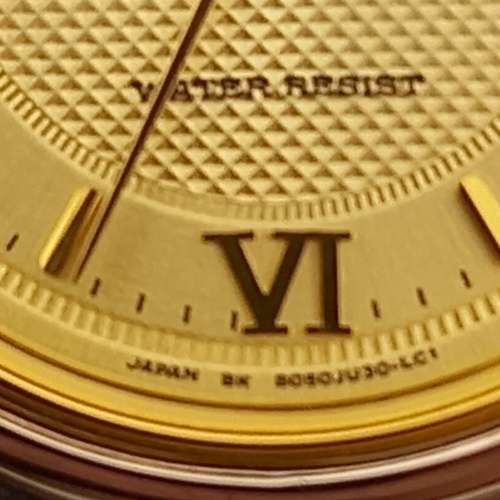 Pre-owned Orient Quarts watch Japan BK B050JU30-LC1-Unused-working