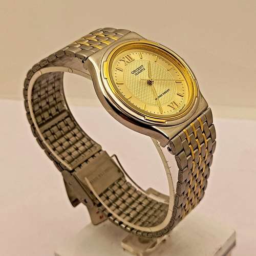 Pre-owned Orient Quarts watch Japan BK B050JU30-LC1-Unused-working