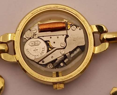 Pre-owned La Montre Quarts 60WLGRC78 Ladies watch with Charm bracelet-Working