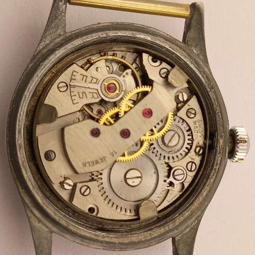 Antique Artis? Swiss Watch 15 Jewels Fonte injectes (not running but second hand moves sometimes)