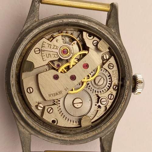 Antique Artis? Swiss Watch 15 Jewels Fonte injectes (not running but second hand moves sometimes)