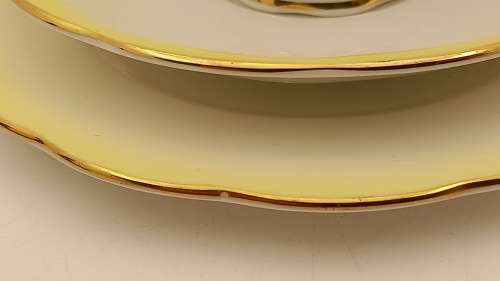 Royal Albert Rainbow Yellow tea Trio (cup has a chip on bottom rim)