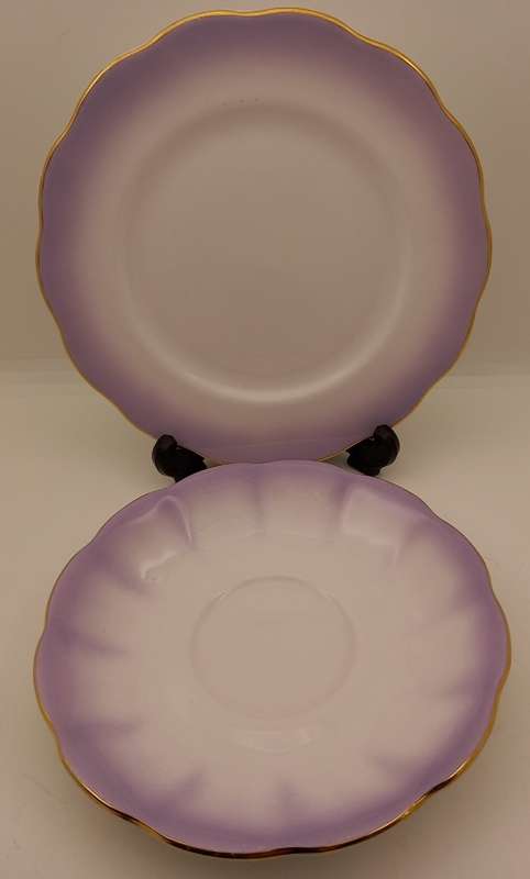 Royal Albert Rainbow Purple tea Trio