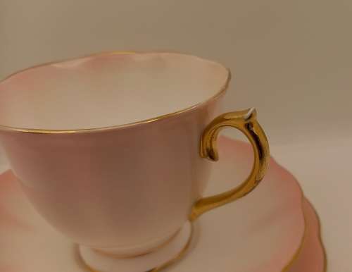 Royal Albert Rainbow Pink tea Trio