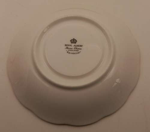 Royal Albert Rainbow Pink tea Trio