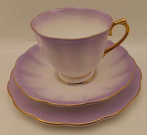 Royal Albert Rainbow Lilac tea Trio