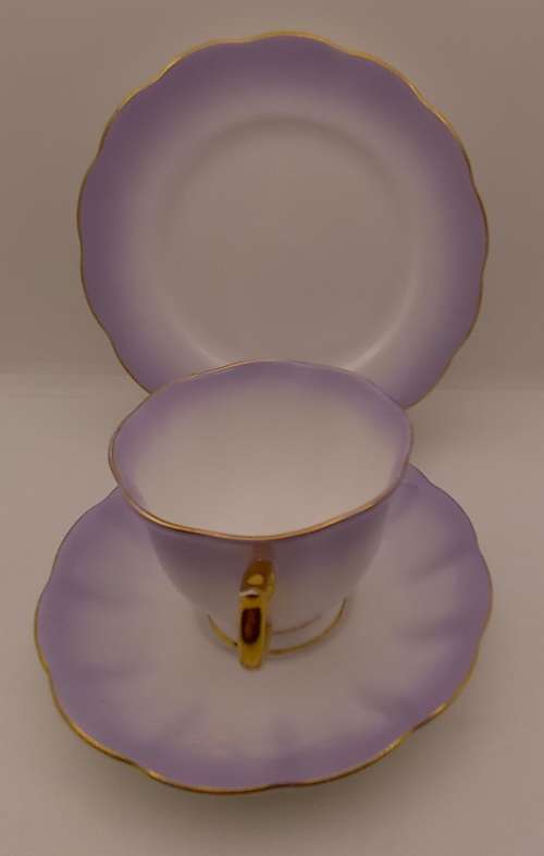 Royal Albert Rainbow Lilac tea Trio