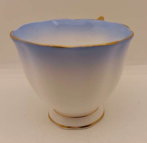 Royal Albert Rainbow Blue  tea Cup (small Chip on Base)