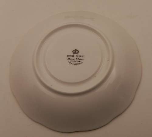 Royal Albert Rainbow Yellow tea Saucer
