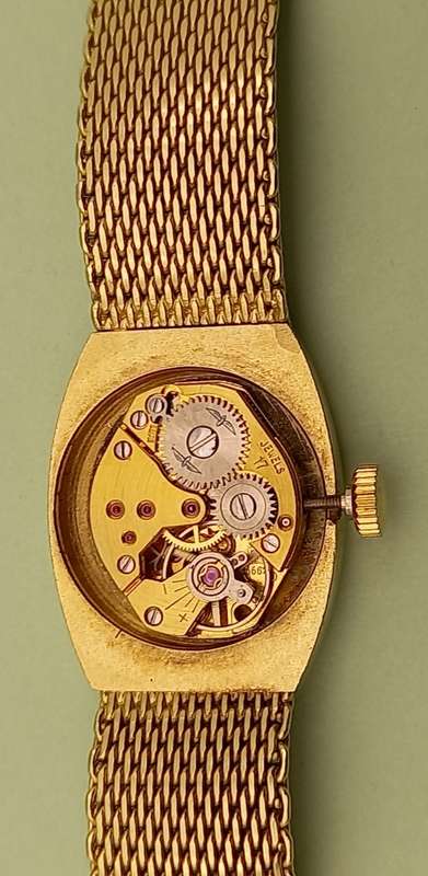 1950's Vintage Ladies Rotary mechanical Swiss made watch - working 1957 date engraved on back