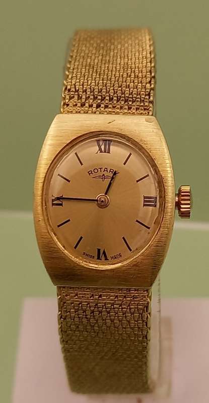 1950's Vintage Ladies Rotary mechanical Swiss made watch - working 1957 date engraved on back