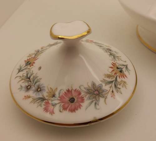 Vintage Paragon BELINDA Stoke-on-Trent Teapot-By Appointment to the Queen-Lid has a chip