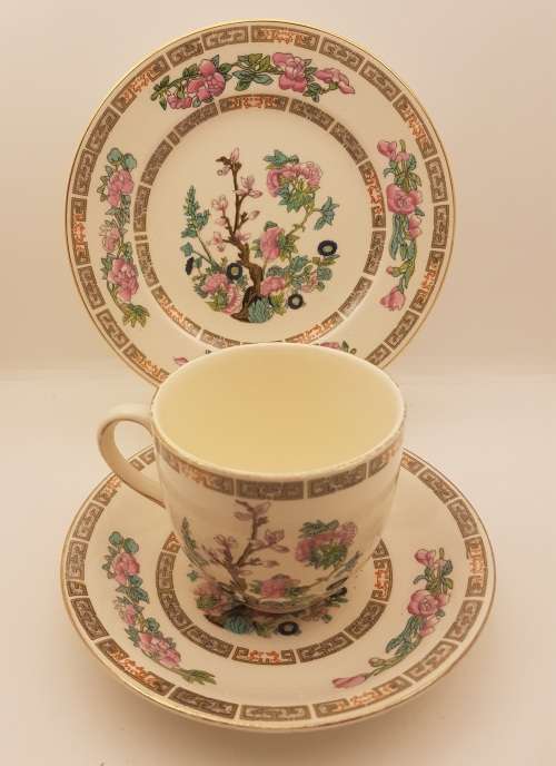 Vintage 1944  Morley Ware Indian tree Large trio- by William Morley & Co-3 available