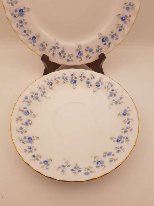 Vintage Royal Albert `Memory Lane` Bone China Trio - Mint condition- 6 available