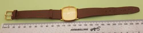 Pre-owned Ladies Omega-DeVille Quartz watch Swiss -Working- Back cover Engraved- Omega box