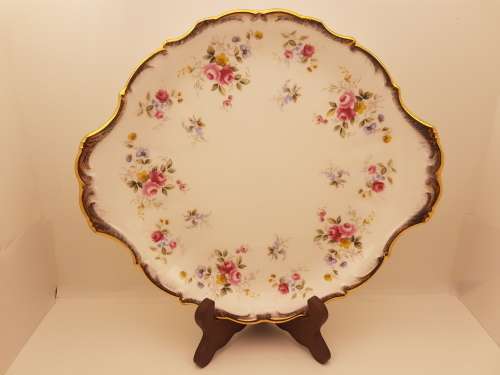 1970's Royal Albert TENDERNESS Cake Plate 270x236mm