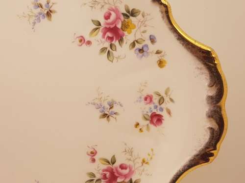 1970's Royal Albert TENDERNESS Cake Plate 270x236mm