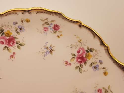 1970's Royal Albert TENDERNESS Cake Plate 270x236mm