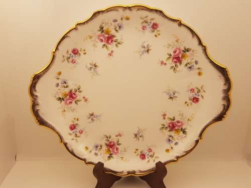 1970's Royal Albert TENDERNESS Cake Plate 270x236mm