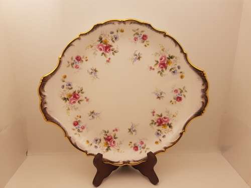 1970's Royal Albert TENDERNESS Cake Plate 270x236mm