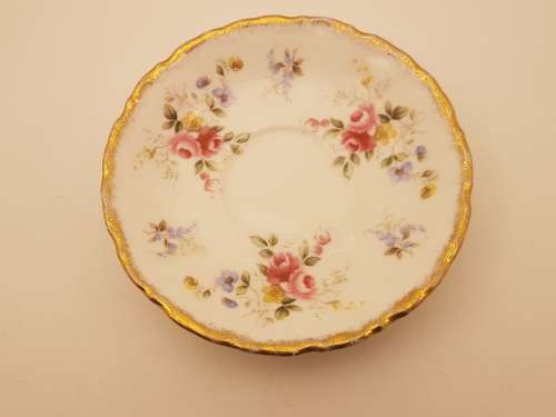 1970's Royal Albert TENDERNESS Tea Saucer (Gold Rim show some wear) 2 available