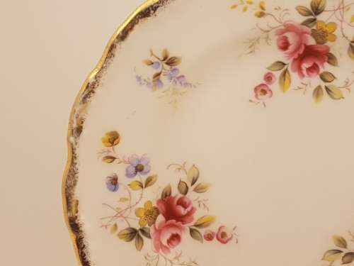 1970's Royal Albert TENDERNESS Tea Side plate (Gold Rim show some wear) 4 available