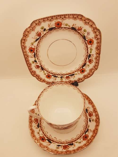 1940-1950's Melba Bone China Trio Made in England