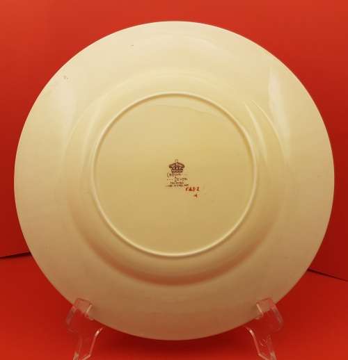 Vintage Crown Devon Fieldings Cries of London Plate -'' A new Love song ''-Hand Painted England