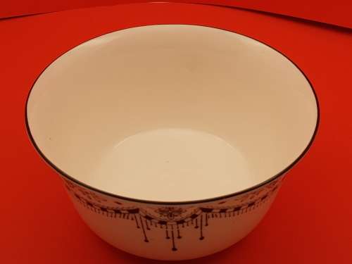 Vintage Shelley Art Deco China large Sugar Bowl Rd 674953 - England 65x132mm