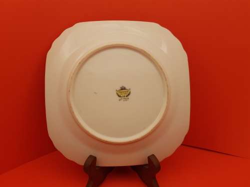 Vintage STRATHMORE Fine China Hand Painted Plate No 6063 - England (4 Available)