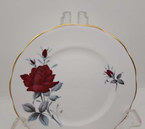Vintage Royal Albert Bone China `Sweet Romance` Trio -see condition