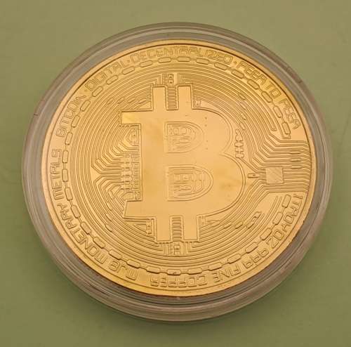 Symbolic - 1 Troy OZ 999 Fine Copper MJB Monetary Metals BITCOIN Token Decentralized -Peer to Peer r